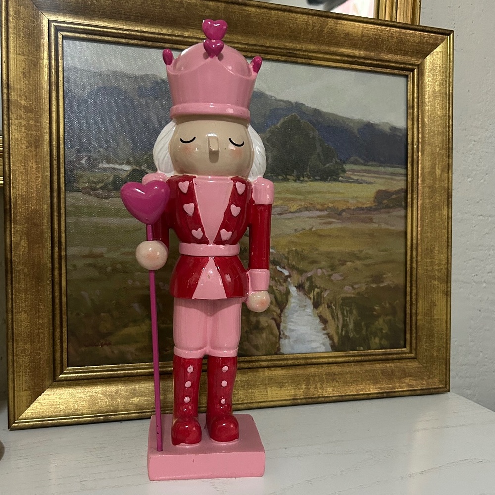 12.5” Valentine’s Day Heart Nutcracker